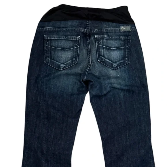 Paige Denim Maternity Laurel Canyon Maternity Low Rise Bootcut Jeans size 26 - Picture 7 of 10